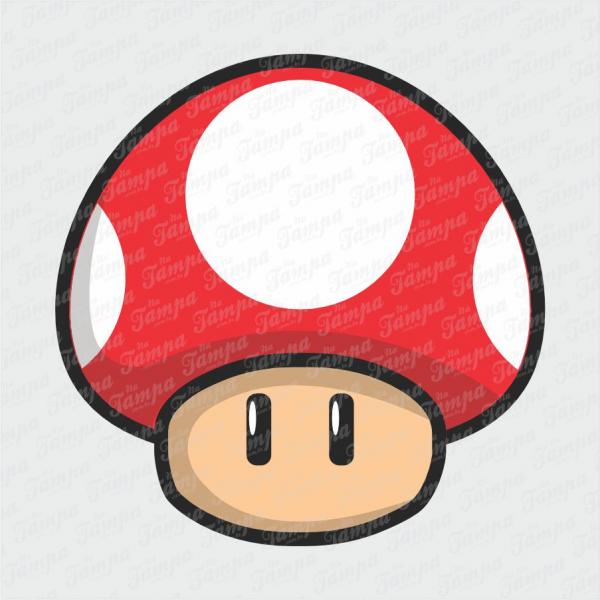 Cogumelo Vermelho - Super Mario