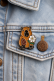 PIN DE METAL CAPIVARA FLOR