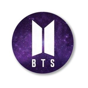 Botton Alfinete - BTS Botton Alfinete  4x0 UV Redondo Tamanho 3,8x3,8cm