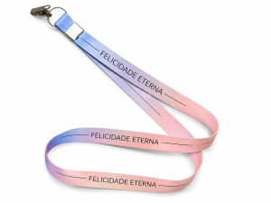 Cordão Personalizado Poliester Acetinado Impressão Digital L 2,0 X C 9,0 CM    