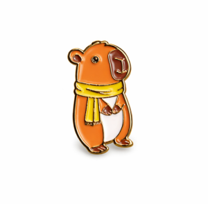 PIN DE METAL CAPIVARA BABY Metal Pin  Verniz Esmaltado Esmaltado PRE VENDA FELICIDADE ETERNA