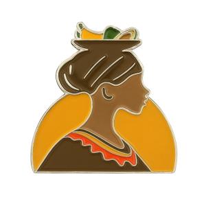 PIN DE METAL - INTERNACIONAL CAMEROON DOULA Metal Pin  Verniz Esmaltado Esmaltado PRE VENDA INTERNACIONAIS