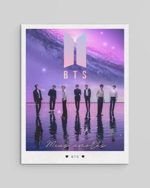 Polaroid Magnética Branco Brilho Orajet + Manta Magnética 8x6 cm 4x0 UV Retangular Informe a imagem escolhida.